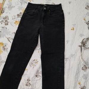 Cotton On Women's Classic Black Straight Leg Jeans